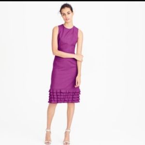 NWT Banana Republic Ruffle Hem Dress size 10